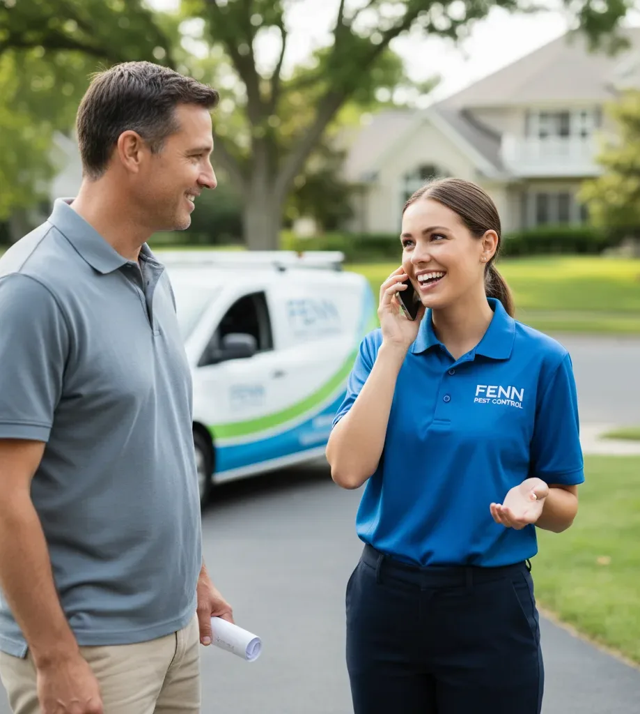 Fenn Pest Control customer support in Webster